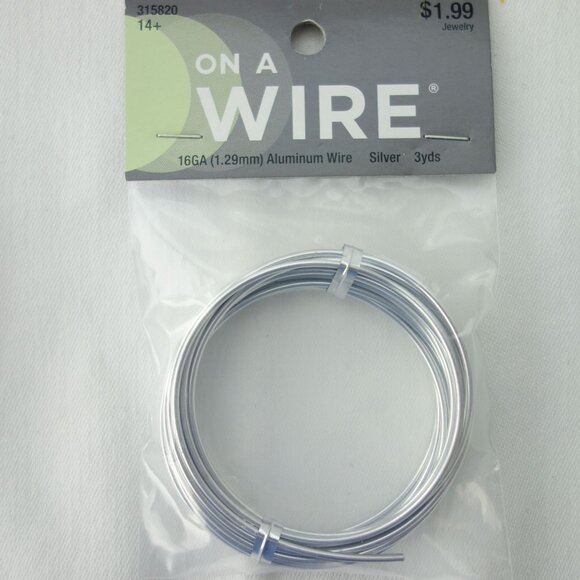 Wire Set 6 Pack 16GA 20GA & 24GA Silver Gold Rose Wire Wrapping Jewelry Supplies - Picture 5 of 6